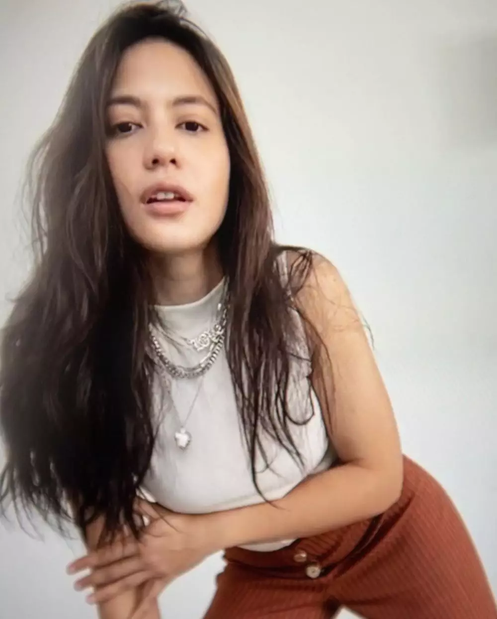 Pevita belum mandi lakukan virtual photoshoot © 2020 brilio.net