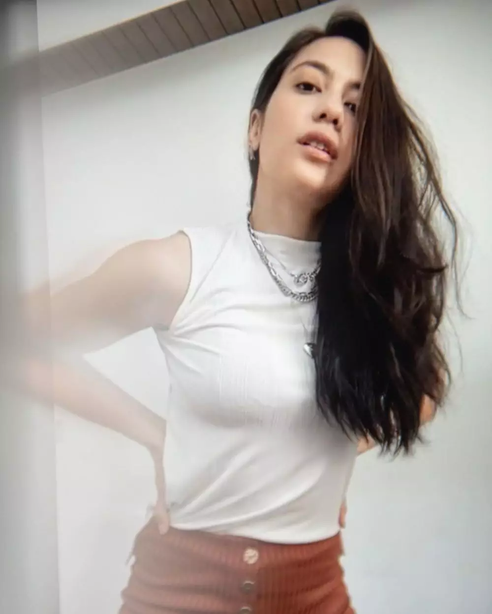 Pevita belum mandi lakukan virtual photoshoot © 2020 brilio.net