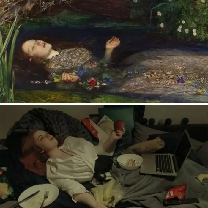 Parodi lukisan klasik boredpanda Parodi lukisan klasik boredpanda