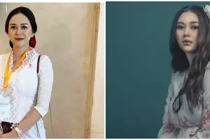 Jarang tersorot, ini potret Aura Kasih pamer tato