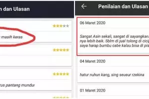 Pesan makan via ojek online, 8 penilaian pelanggan ini absurd