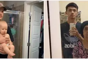 7 Aksi orangtua dan anak ikut Flip The Switch Challenge bikin ngakak