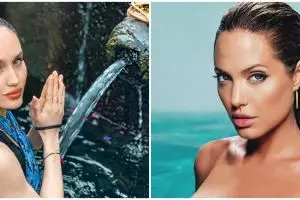 7 Momen Cinta Laura disebut mirip sama Angelina Jolie