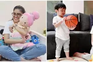 Cara 7 seleb bikin anak betah di rumah selama pandemi