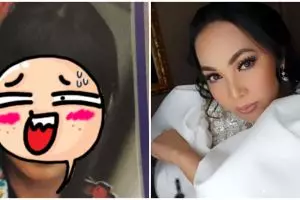 8 Potret lawas Dewi Gita, gaya rambutnya ikonik