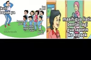 11 Meme lucu murid dan guru saat di kelas, endingnya ngeselin