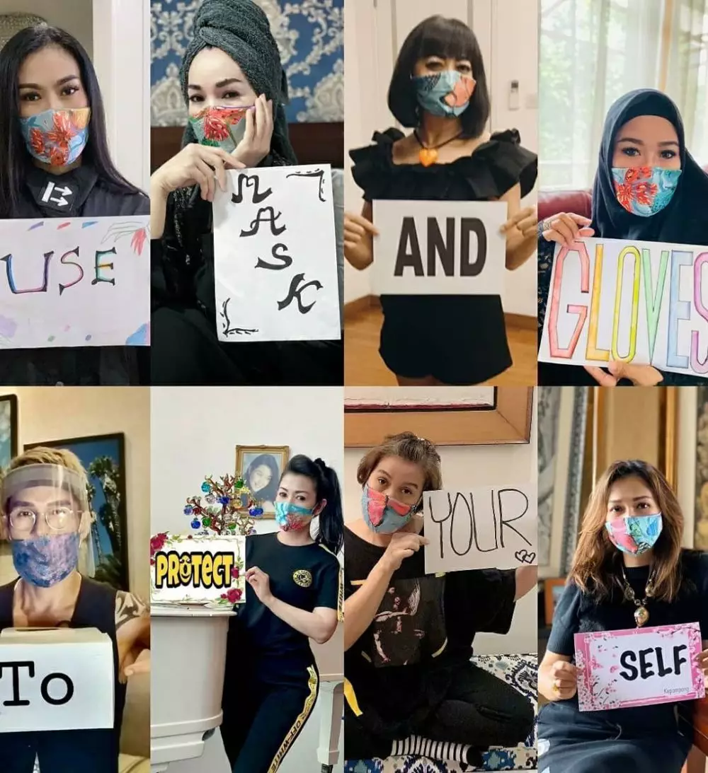 Seleb buat pesan berantai soal corona © 2020 brilio.net Seleb buat pesan berantai soal corona © 2020 brilio.net