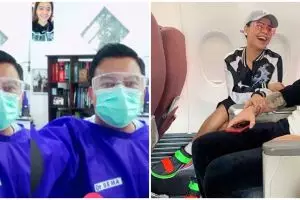 Cerita 6 seleb terpaksa tinggal terpisah dari pasangan karena corona