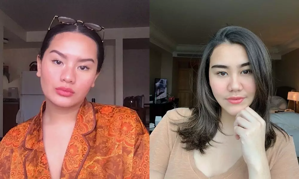 Beda gaya Zahwa dan Aaliyah Massaid Instagram
