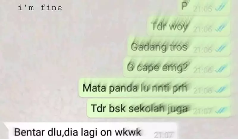 chat WA lucu bikin gebetan patah hati © 2020 instagram.com chat WA lucu bikin gebetan patah hati © 2020 instagram.com