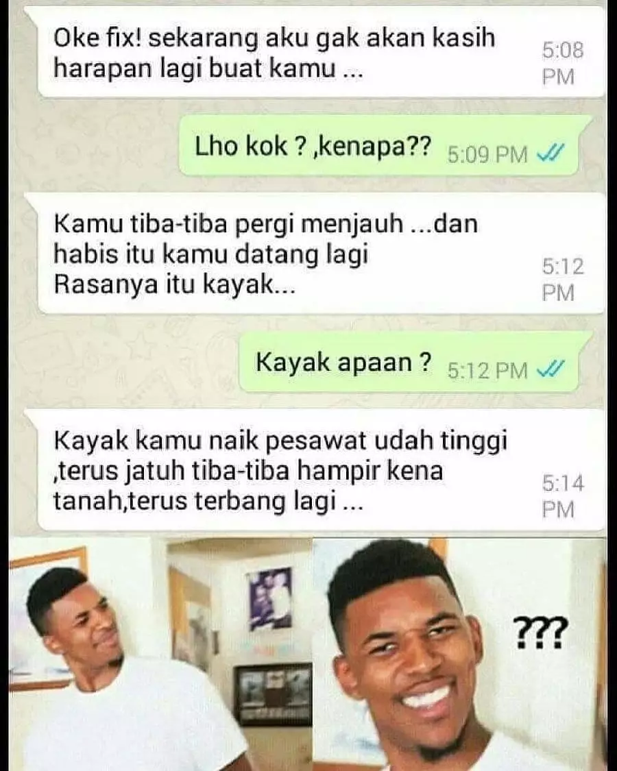 chat WA lucu bikin gebetan patah hati © 2020 instagram.com chat WA lucu bikin gebetan patah hati © 2020 instagram.com