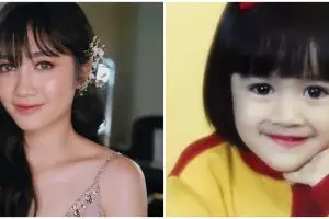 7 Potret masa kecil Febby Rastanty, aura bintangnya sedari dulu