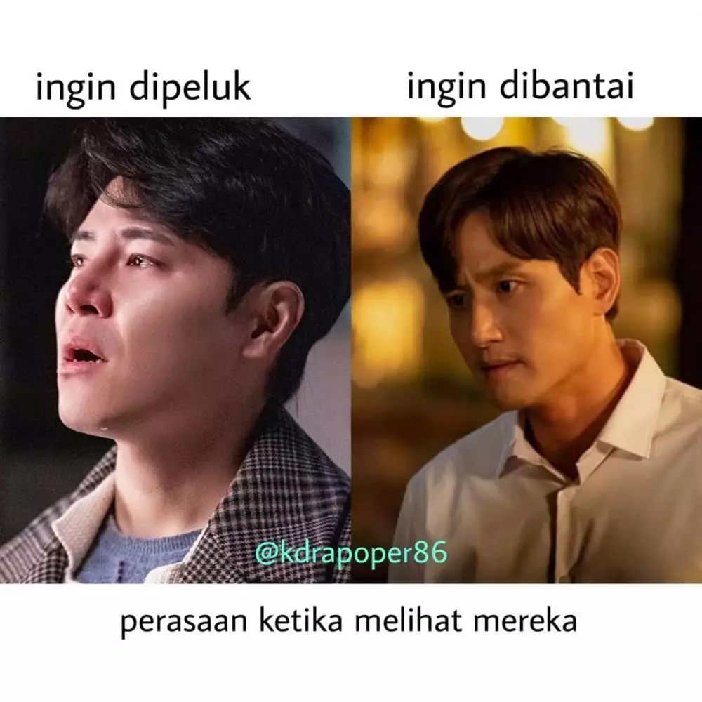 Meme beda The World of The Married dan Hi Bye Mama berbagai sumber