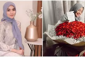 8 Potret ultah Citra Kirana ke-26, dapat kue dan kejutan bunga