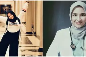  10 Potret Sarah Syahirah adik Zee Zee Shahab, tangani pasien corona