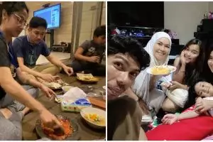 Momen sahur pertama 6 keluarga seleb, penuh kehangatan