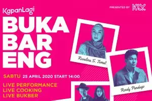 Dari artis sampai chef ramaikan program KapanLagi Buka Bareng