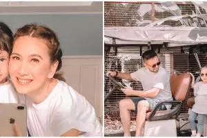 Jarang muncul di TV, ini 8 momen Jennifer Arnelita momong anak