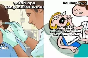 10 Meme lucu percakapan dokter & pasien ini recehnya bikin ketawa