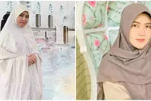 Potret Via Vallen salat tarawih, rumahnya malah jadi sorotan