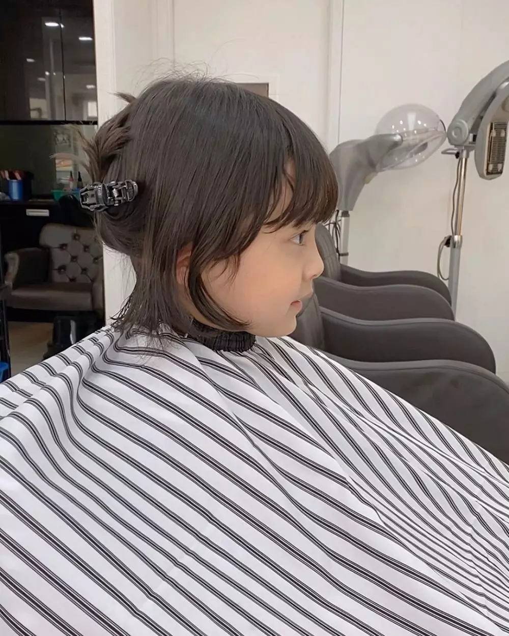 Seo Woo Jin potong rambut Instagram