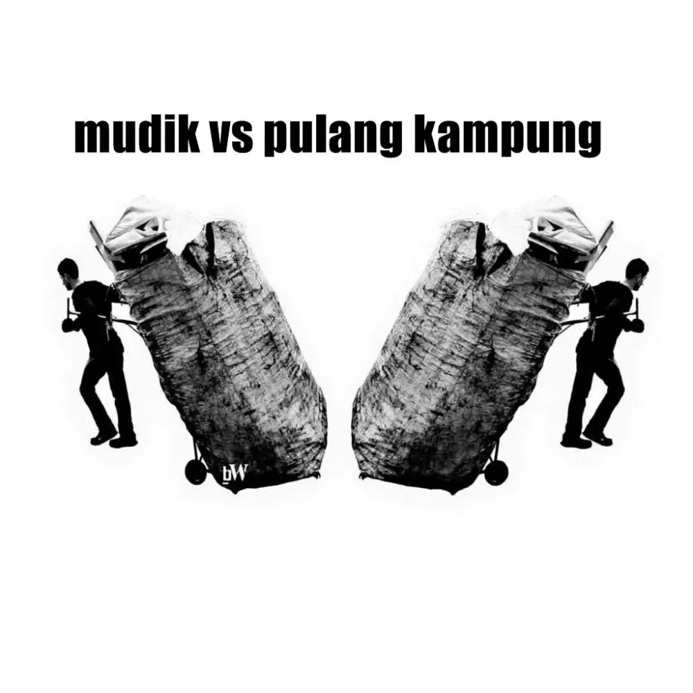 Meme lucu beda mudik dan pulang kampung berbagai sumber