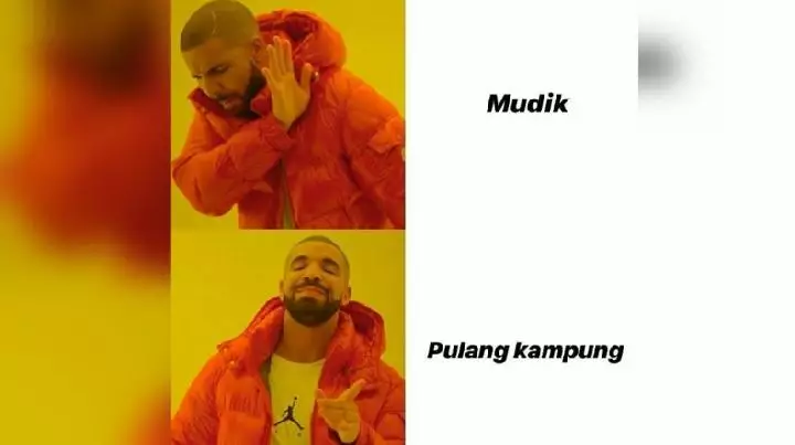 Meme lucu beda mudik dan pulang kampung berbagai sumber