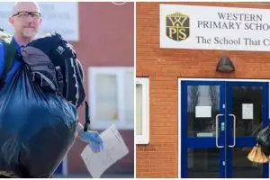 Kisah guru jalan kaki 5 mil demi antar makan siang gratis muridnya