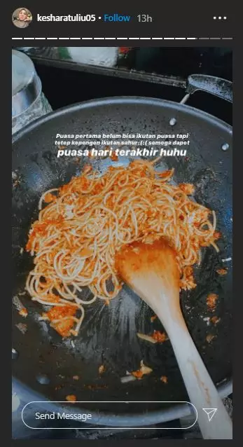 Menu buka puasa pertama 6 seleb Instagram