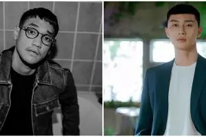 5 Gaya kece Afgan dengan model rambut ala bintang Itaewon Class