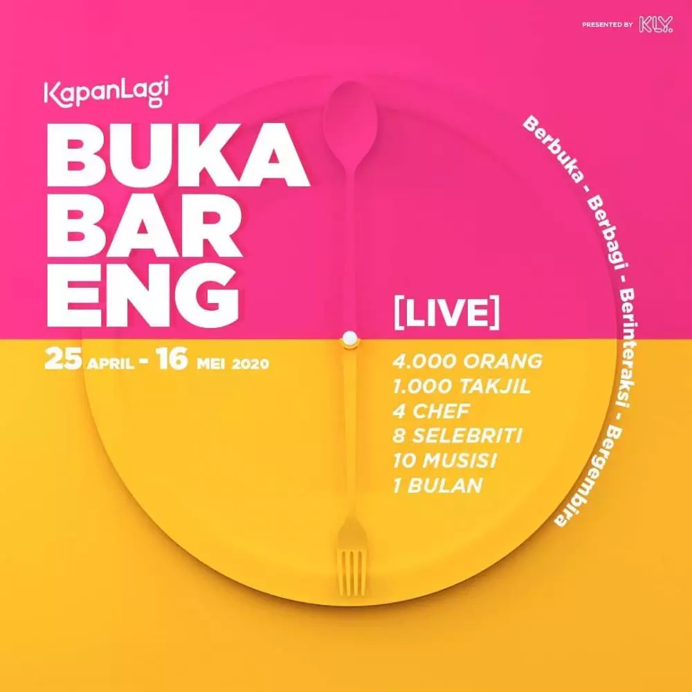 kly bukber 2020 © 2020 brilio.net