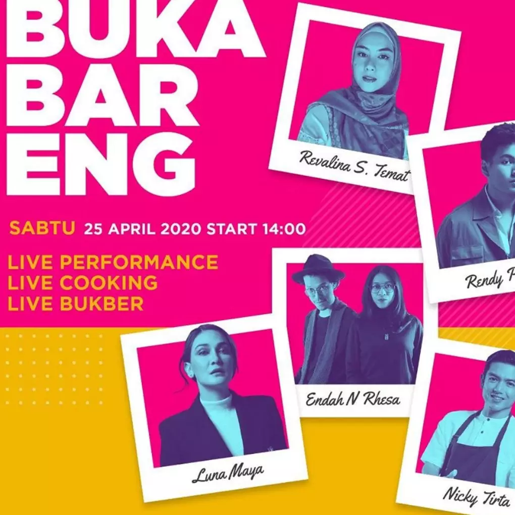 Perdana di Indonesia, 1.000 orang buka bareng online