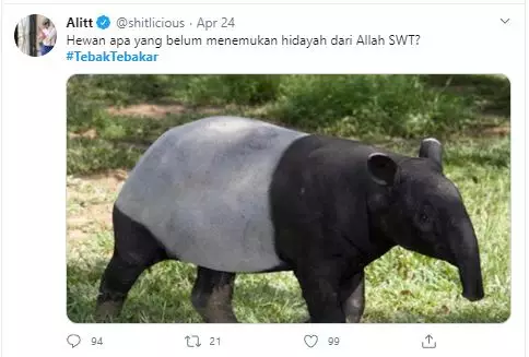 cuitan tebak-tebakan receh  Twitter cuitan tebak-tebakan receh  Twitter