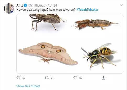 cuitan tebak-tebakan receh  Twitter cuitan tebak-tebakan receh  Twitter