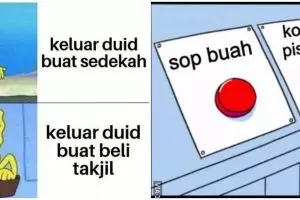 10 Meme lucu kebiasaan waktu puasa ini bikin geleng kepala
