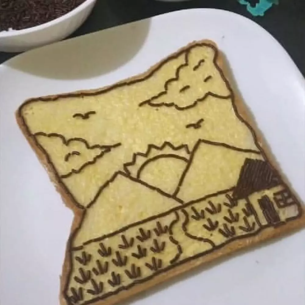 cara penyajian makanan niat banget © 2020 instagram.com