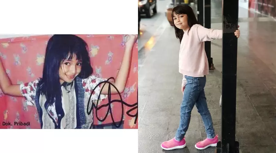 Potret masa kecil seleb cantik mirip anak  Instagram Potret masa kecil seleb cantik mirip anak  Instagram