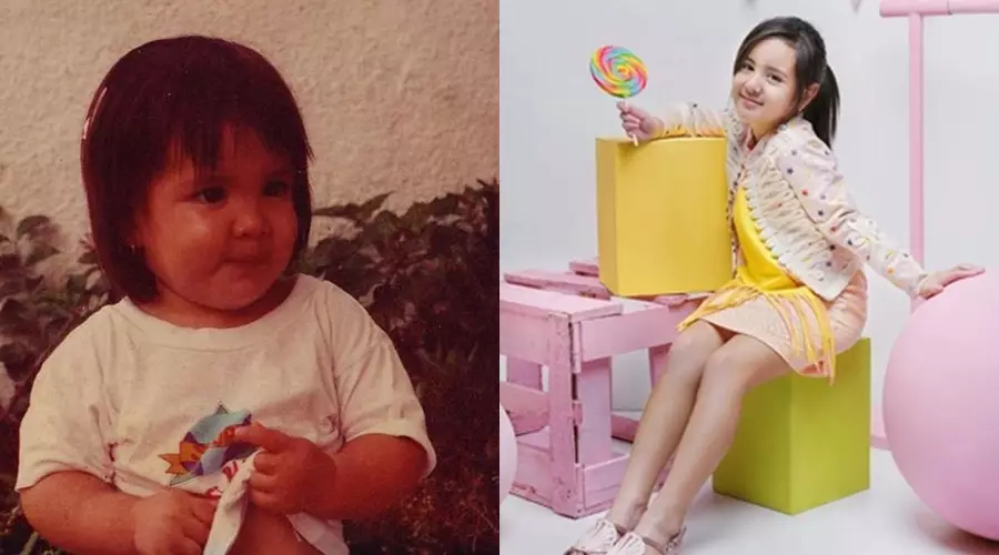 Potret masa kecil seleb cantik mirip anak  Instagram Potret masa kecil seleb cantik mirip anak  Instagram