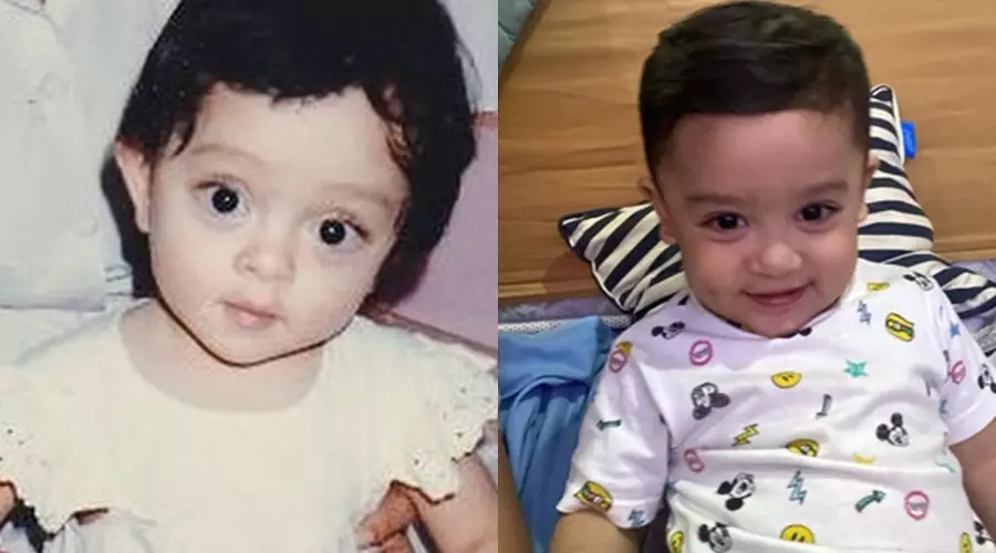 Potret masa kecil seleb cantik mirip anak  Instagram Potret masa kecil seleb cantik mirip anak  Instagram