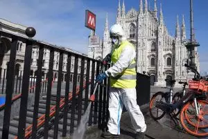 Sejumlah negara di Eropa laporkan penurunan kasus kematian corona