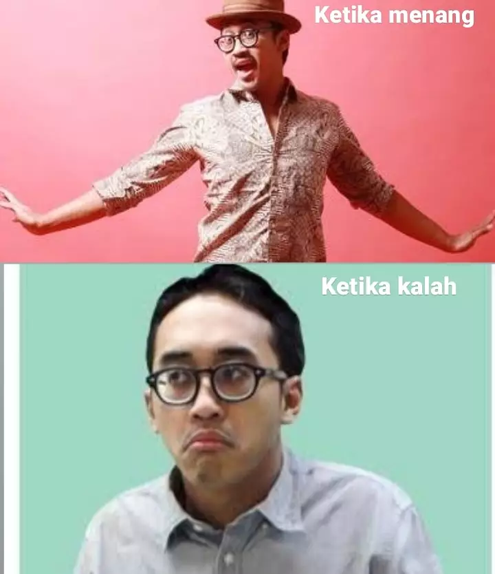 Perbedaan gaya ketika kalah Berbagai sumber