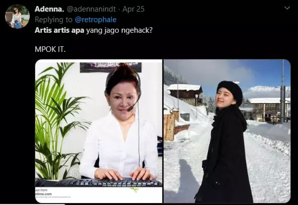 tebakan nama seleb Indonesia twitter