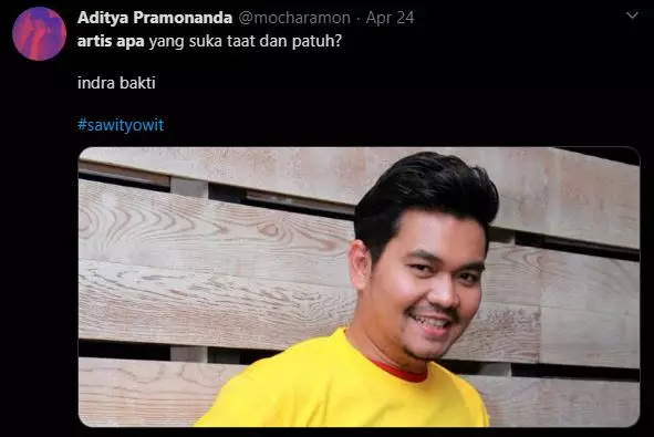 tebakan nama seleb Indonesia twitter