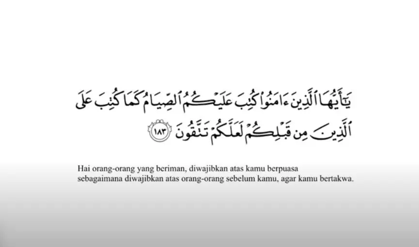 Ayat-ayat Alquran tentang puasa Ramadhan freepik