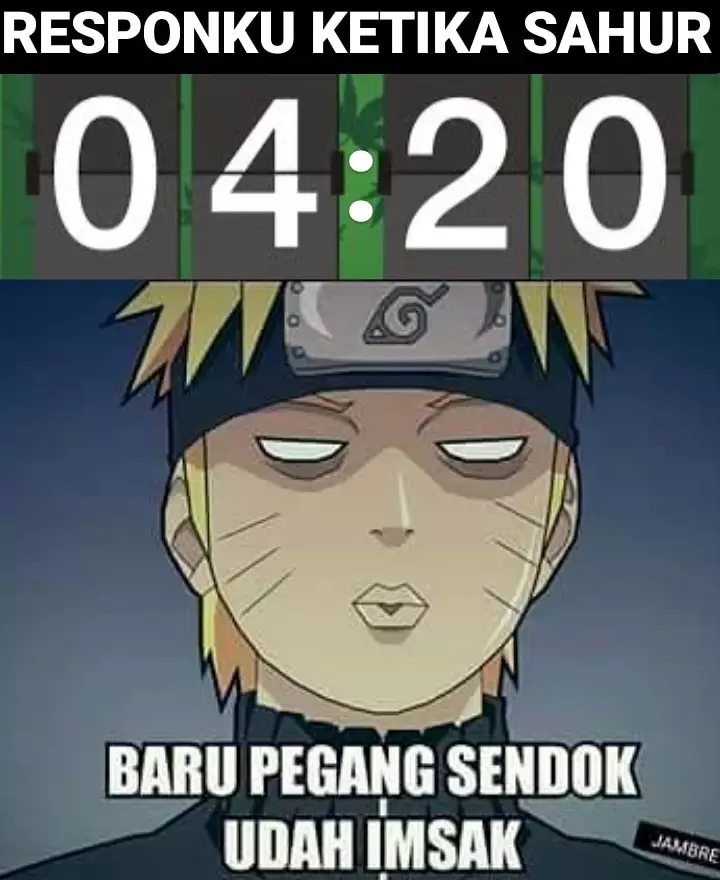 Ketika sahur mepet imsak Berbagai sumber