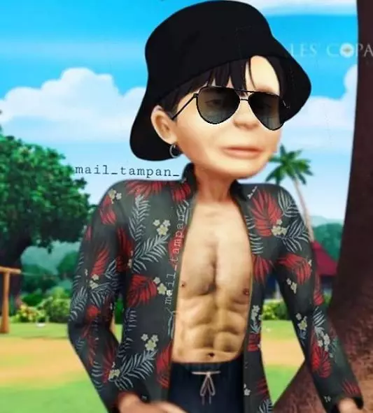 tokoh kartun Upin & Ipin jadi oppa Korea Instagram tokoh kartun Upin & Ipin jadi oppa Korea Instagram