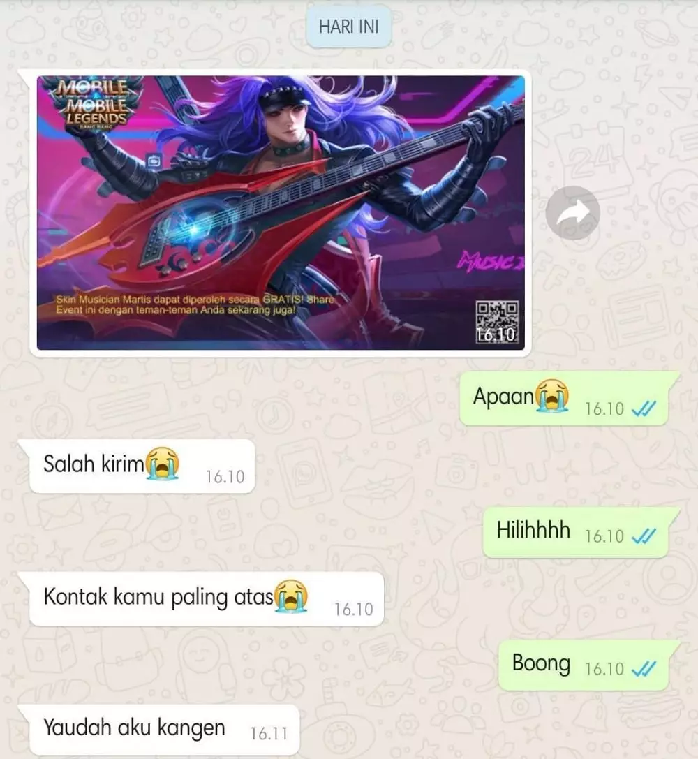 chat lucu cara modus ke gebetan © 2020 instagram.com chat lucu cara modus ke gebetan © 2020 instagram.com