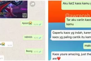 10 Chat lucu cara modus ke gebetan ini endingnya bikin tepuk jidat