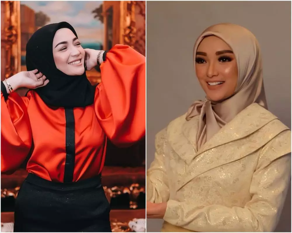 Adu gaya berjilbab zaskia dan imel © 2020 brilio.net