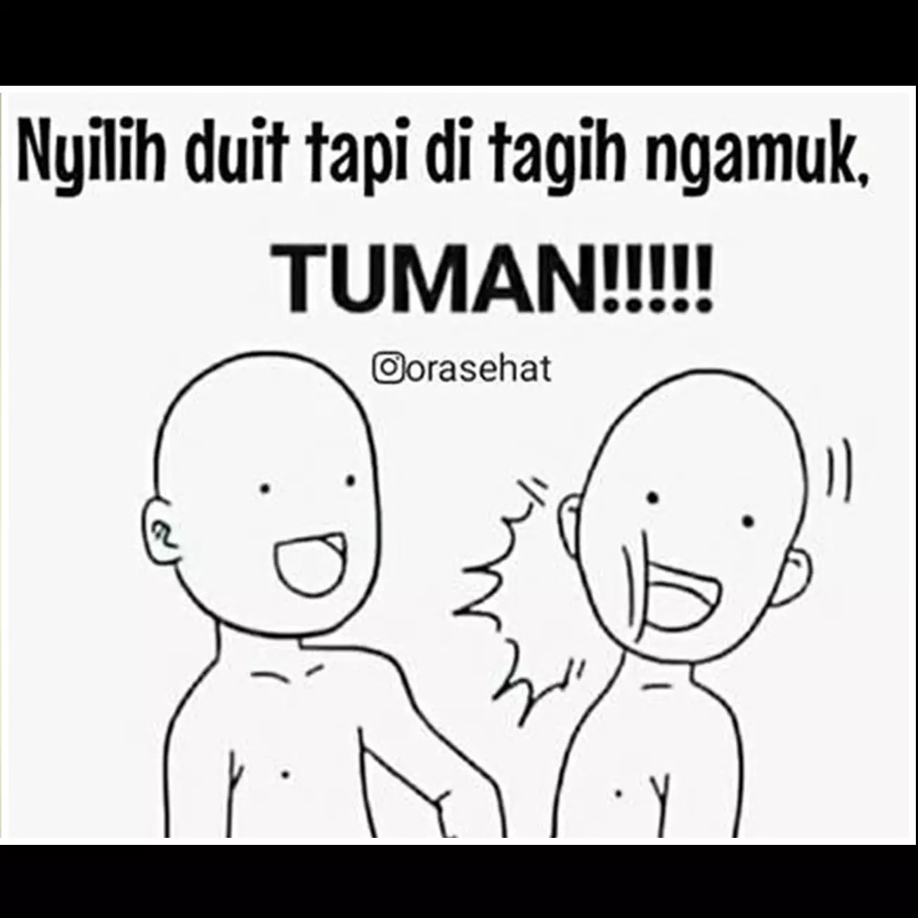 100 Kata-kata lucu paling konyol dan gokil, bikin ngakak seharian, image size:1306x1306